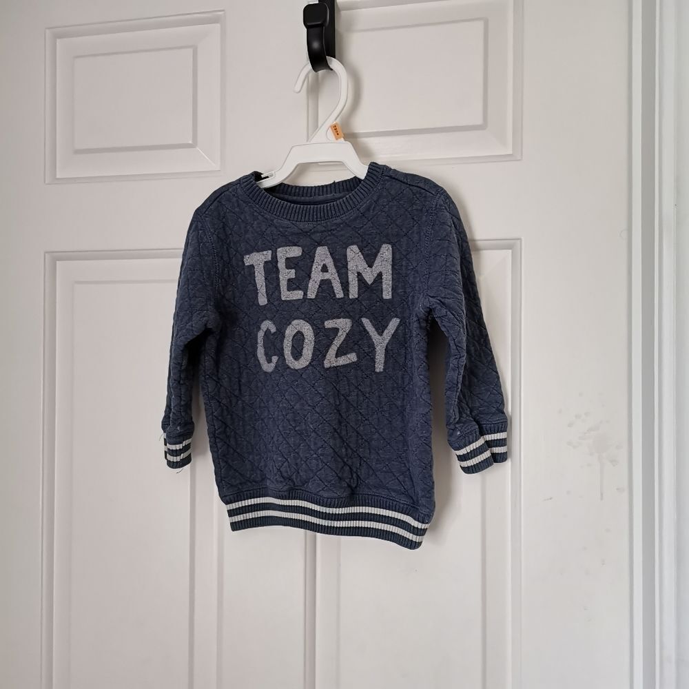 3/10 Joe Fresh quilted sweater size 2T